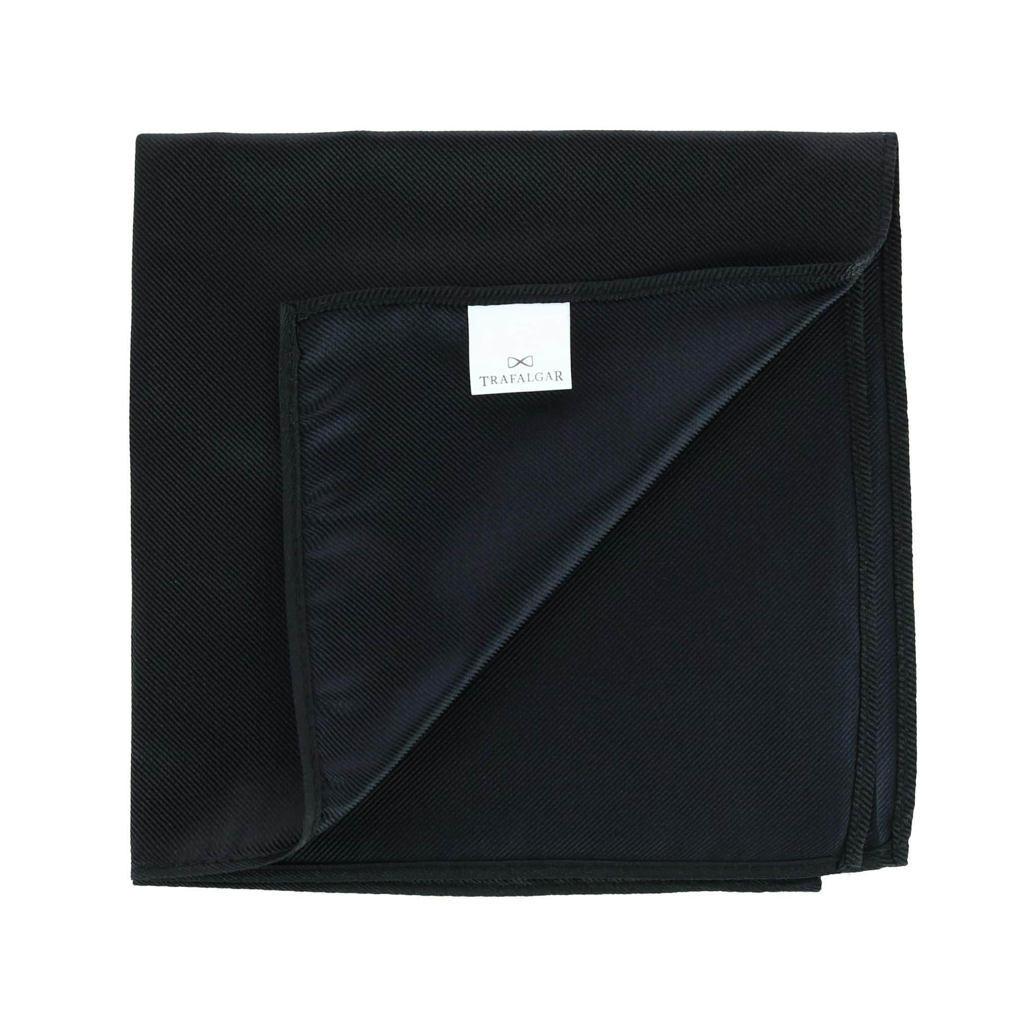 The Gatsby 12 inch Solid Silk Pocket Square Trio - Image 17