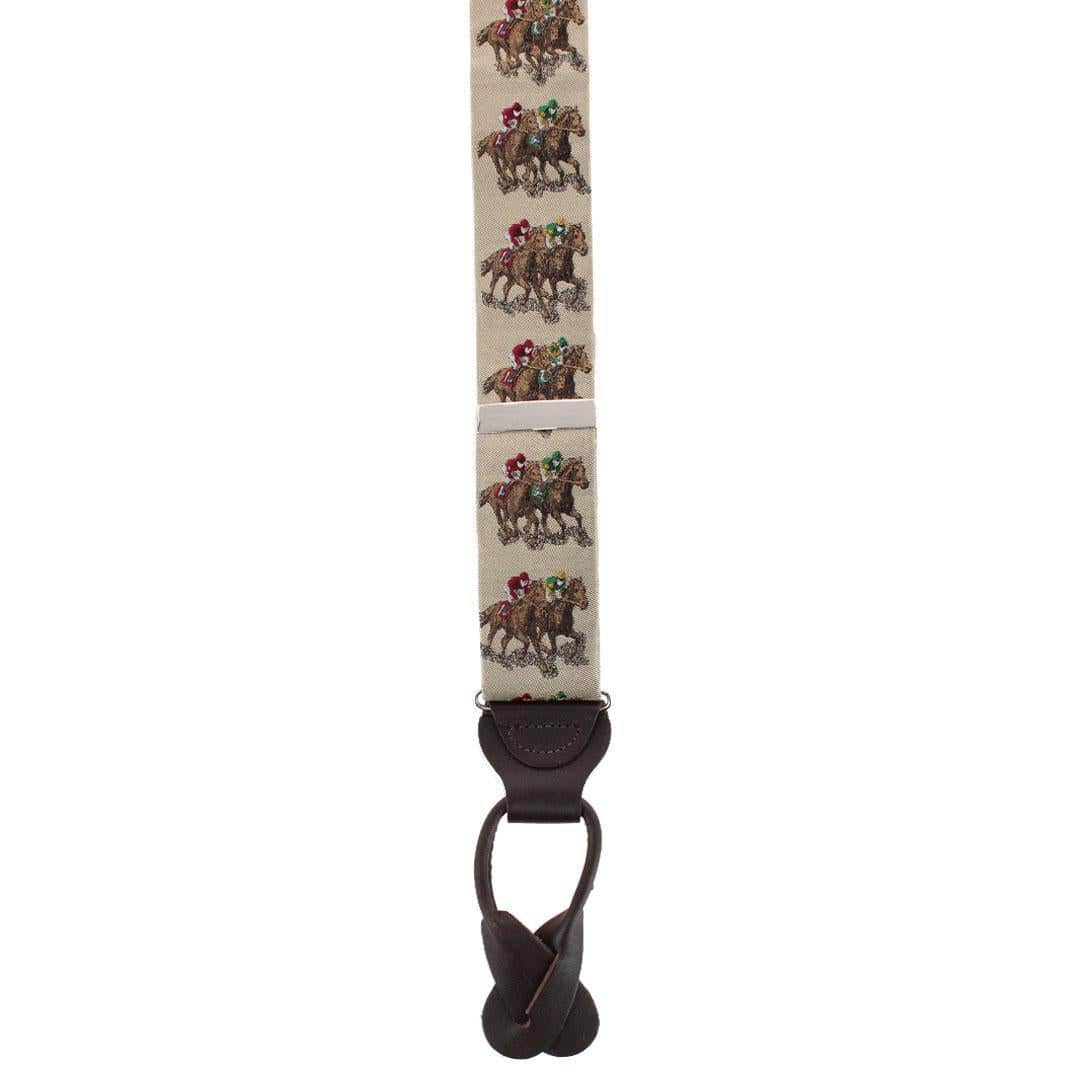The Home Stretch Novelty Silk Button End Braces - Image 5