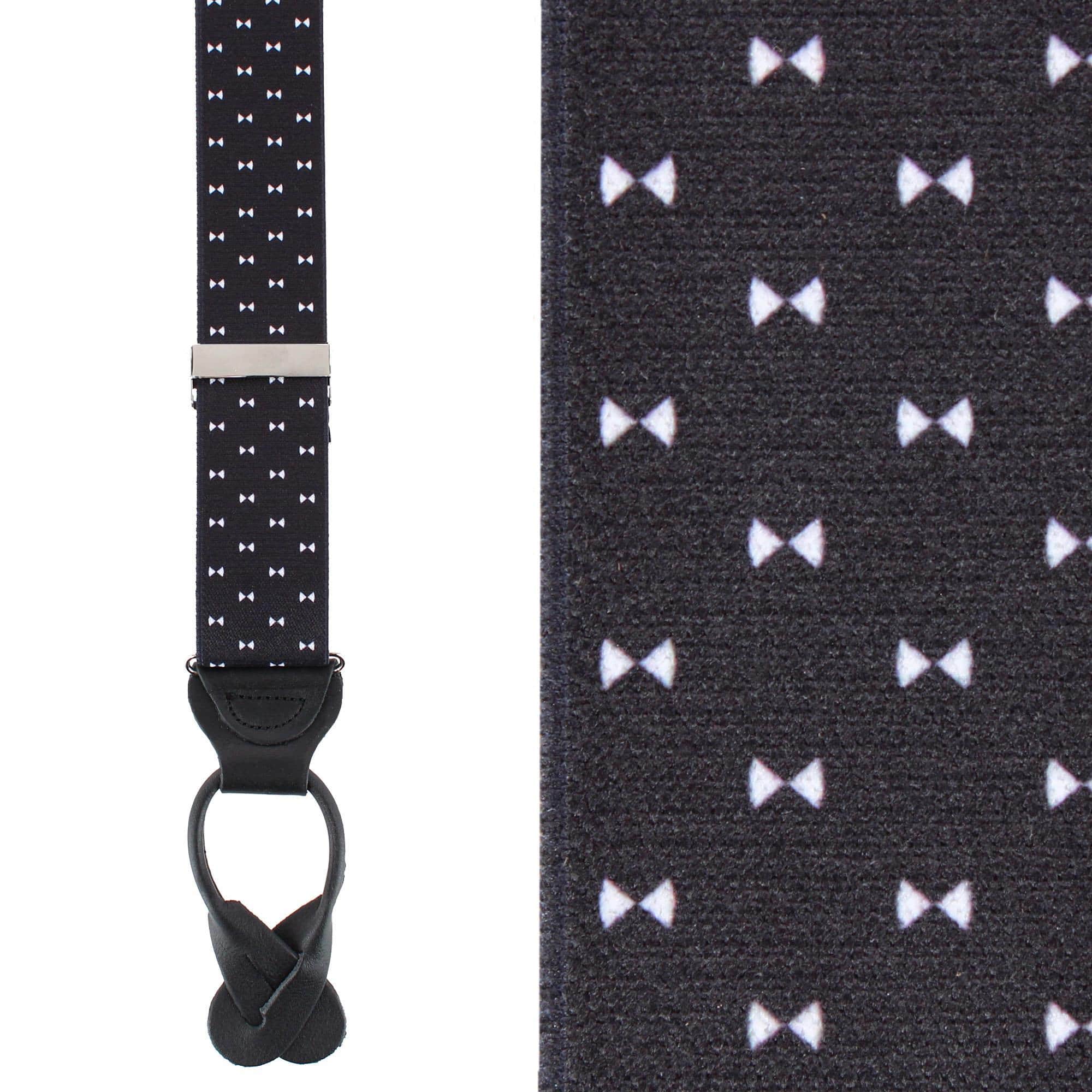 The Micro Bow Classic Elastic Button End Braces - Image 3