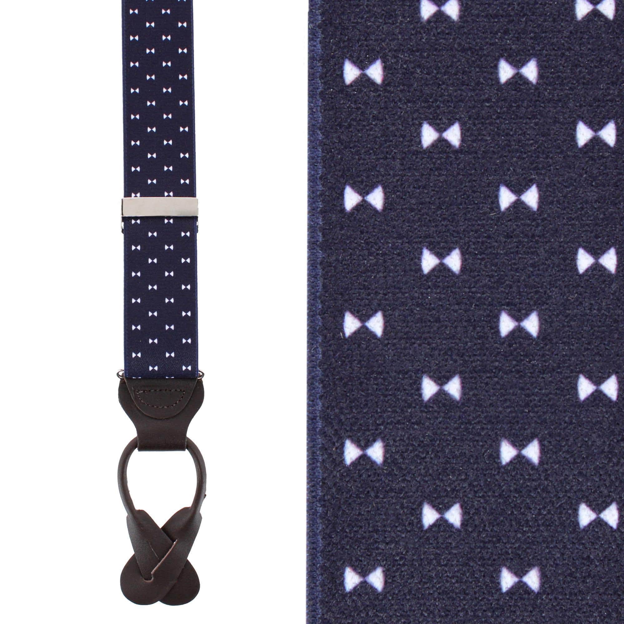 The Micro Bow Classic Elastic Button End Braces - Image 4