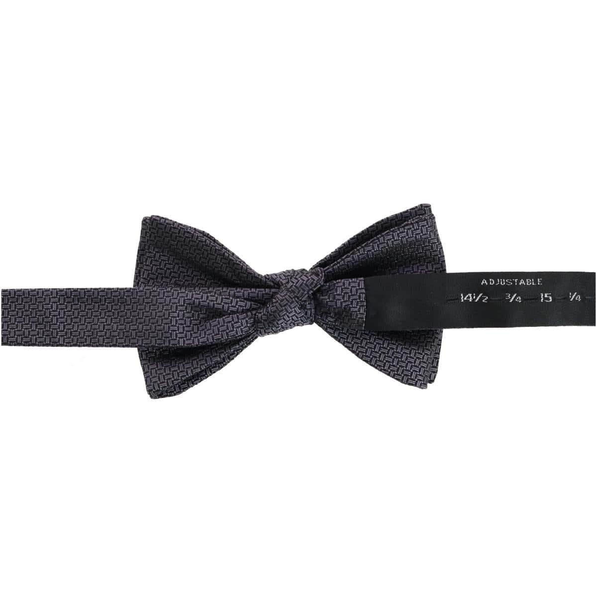 The Monte Bello Interlocked Silk Bow Tie - Image 3