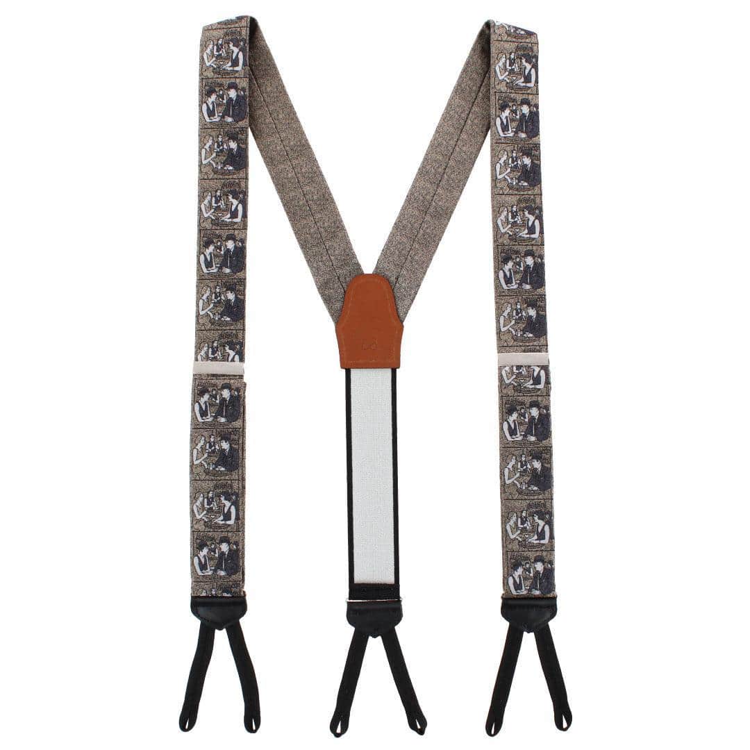 The Nightcap Novelty Silk Formal End Braces - Image 3