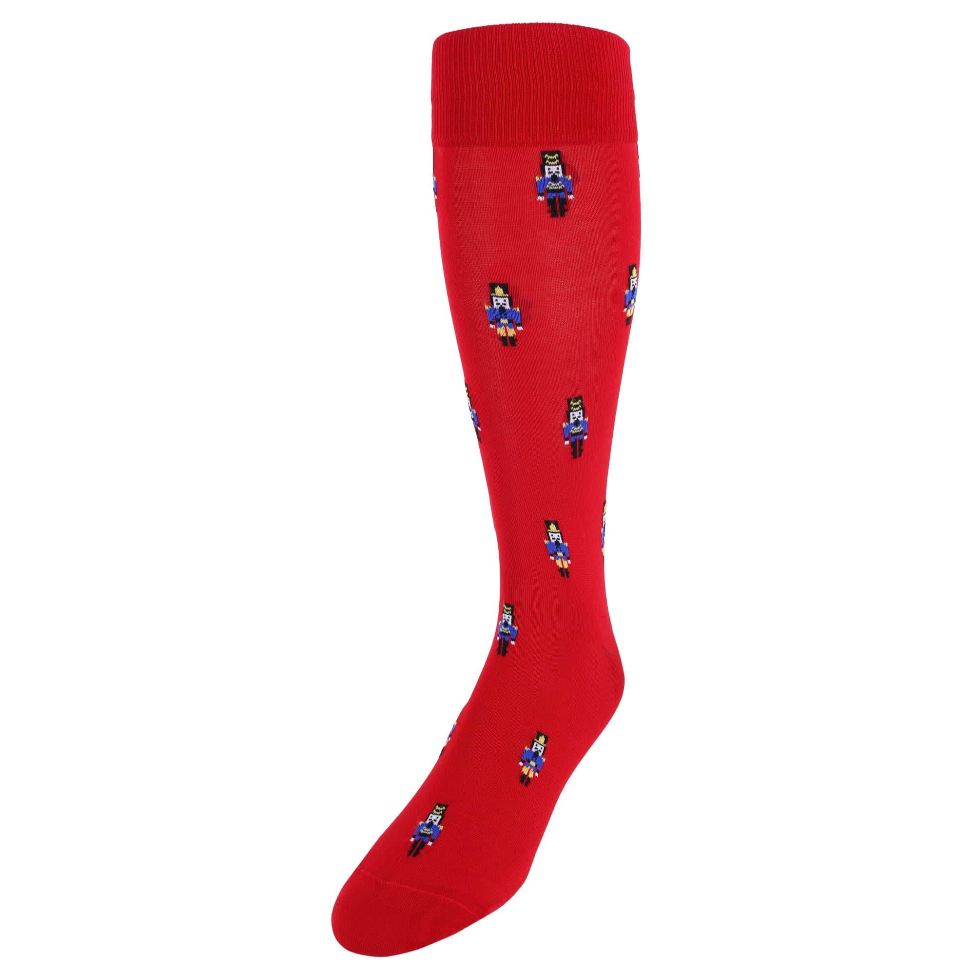 The Nutcracker Over The Calf Christmas Mercerized Cotton Socks - Image 2