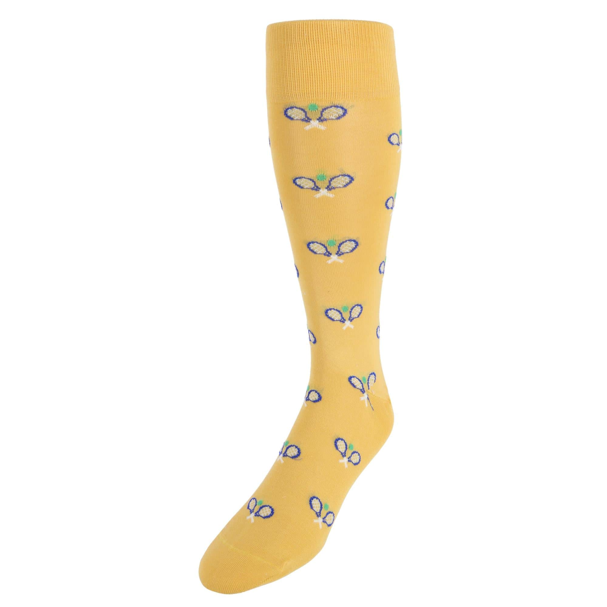 The Rally Tennis Novelty Mercerized Cotton Mid-Calf Socks - Image 2