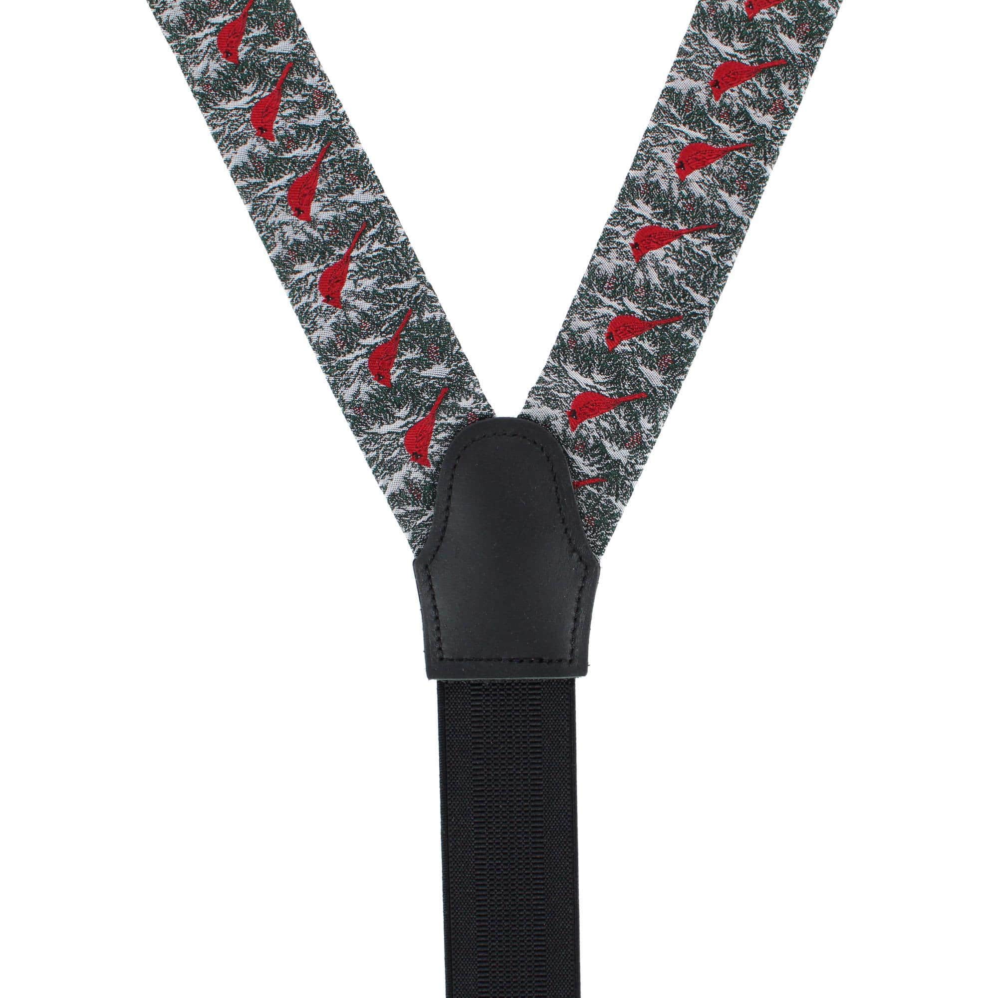 The Snowy Virginia Nightingale Silk Formal End Braces - Image 5