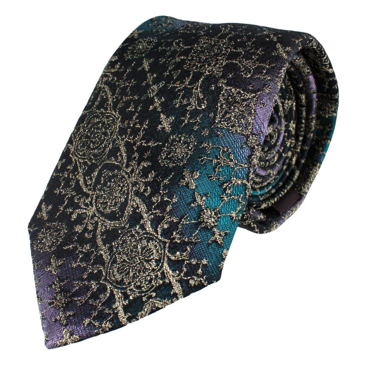 The Spellbound Brocade Novelty Silk Necktie - Image 2