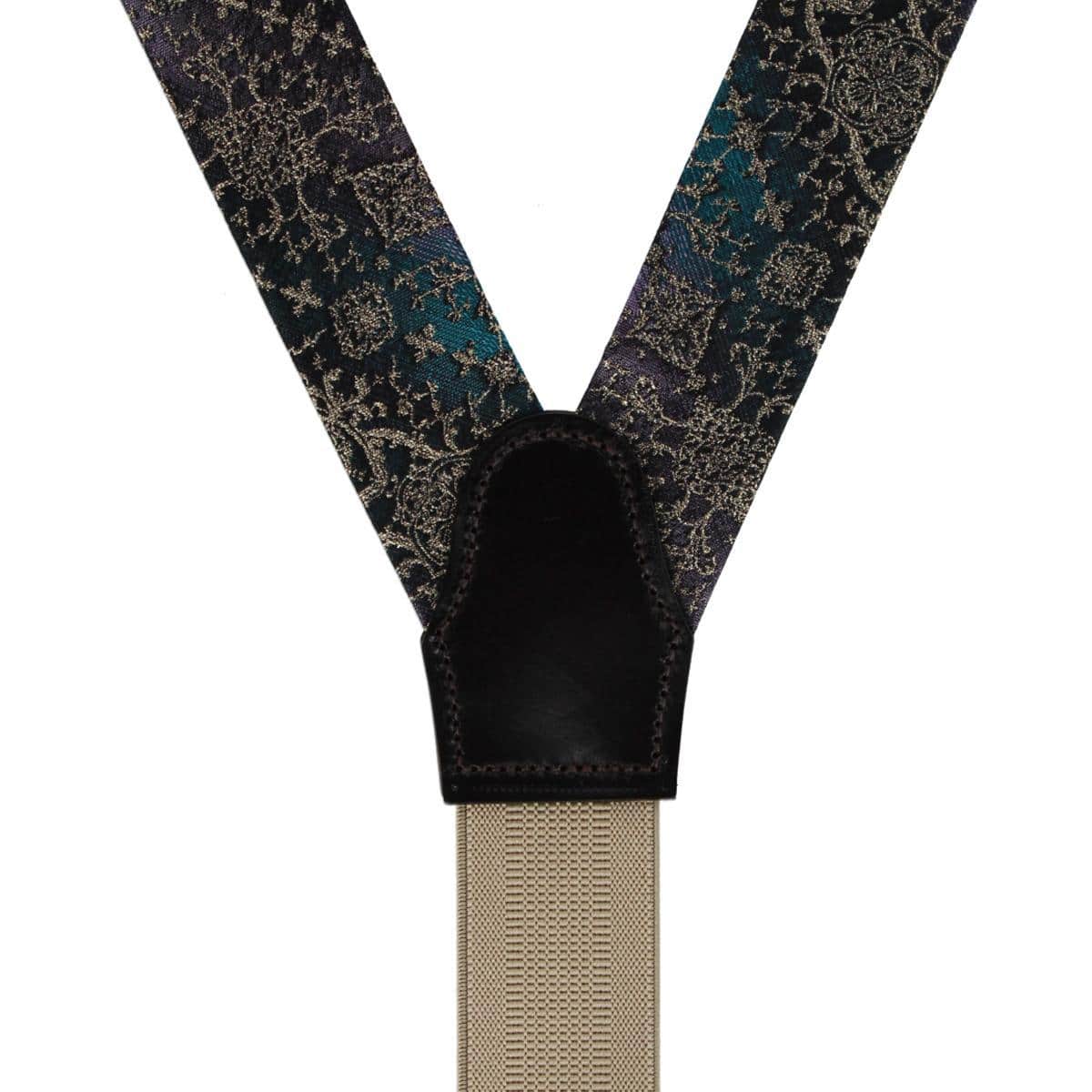 The Spellbound Brocade Silk Button End Novelty Brace - Image 4