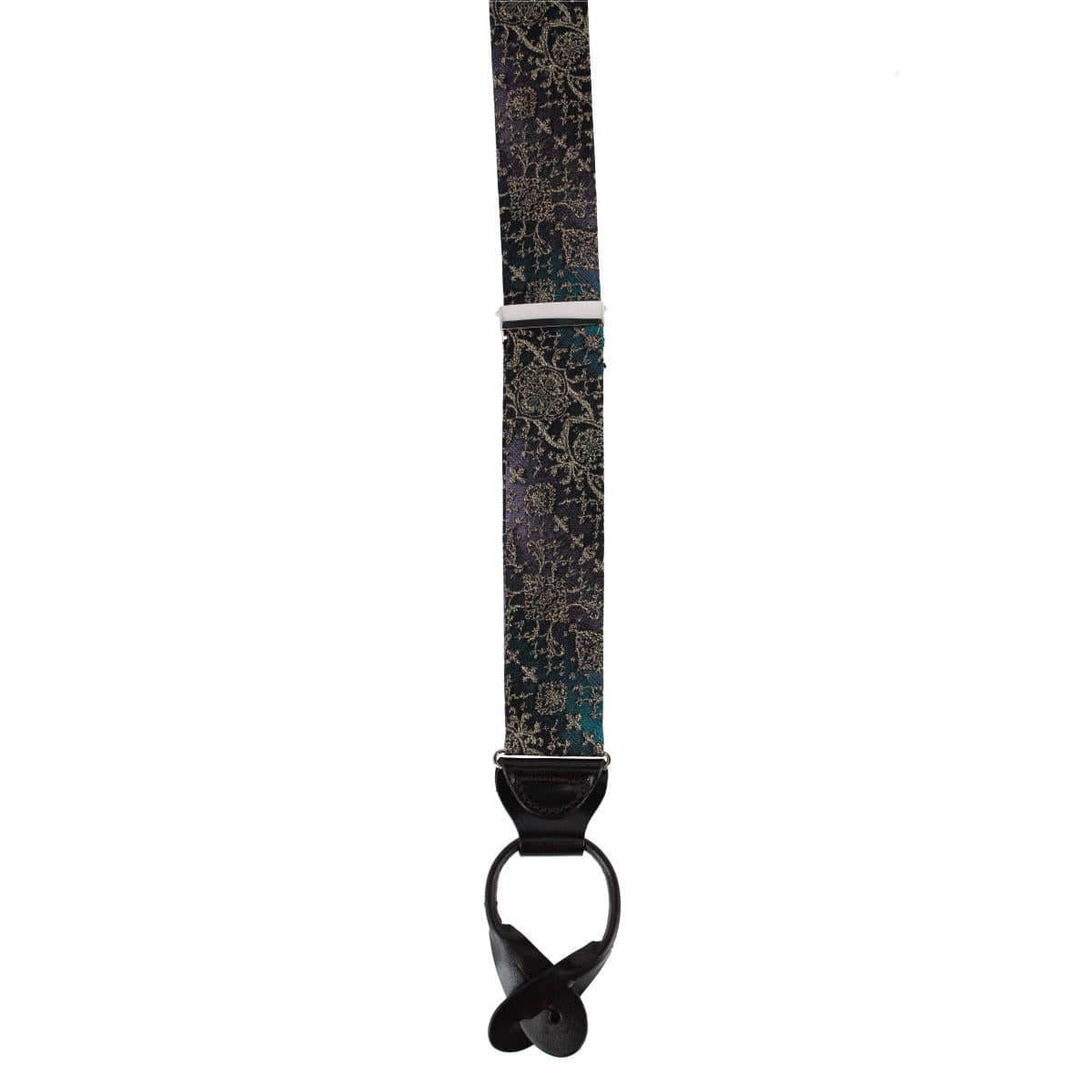 The Spellbound Brocade Silk Button End Novelty Brace - Image 5