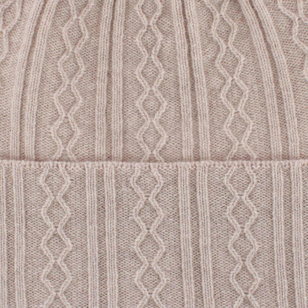 The Windsor Merino Wool Cable Knit Beanie - Image 10