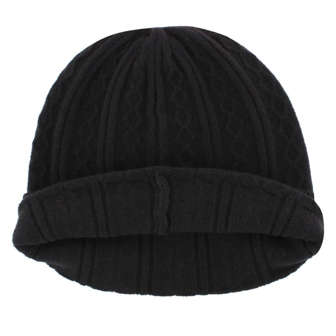 The Windsor Merino Wool Cable Knit Beanie - Image 5