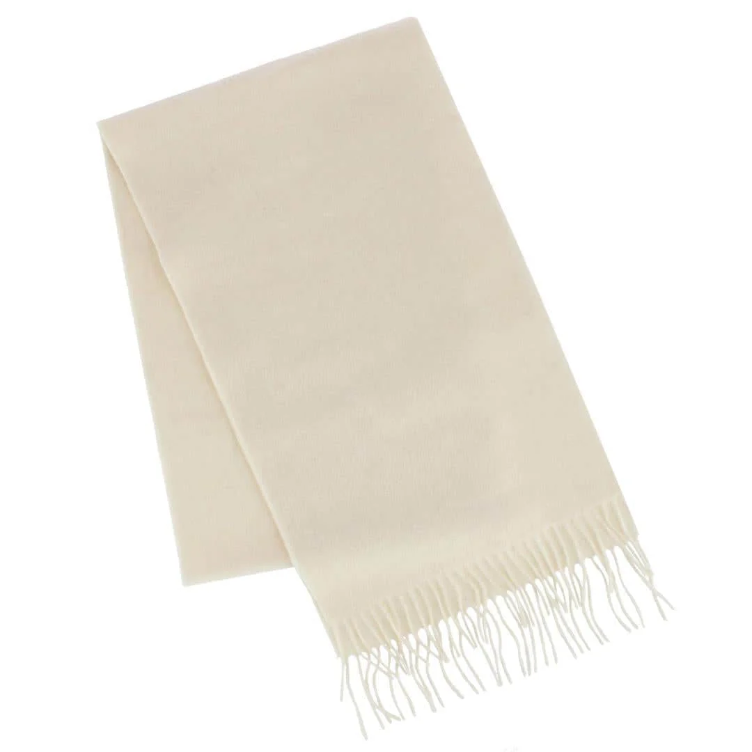 The Windsor Merino Wool Solid Color Knit Neck Scarf - Image 4