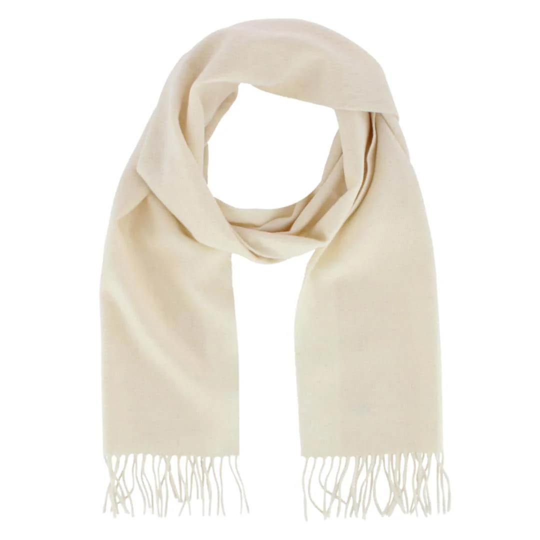 The Windsor Merino Wool Solid Color Knit Neck Scarf - Image 7