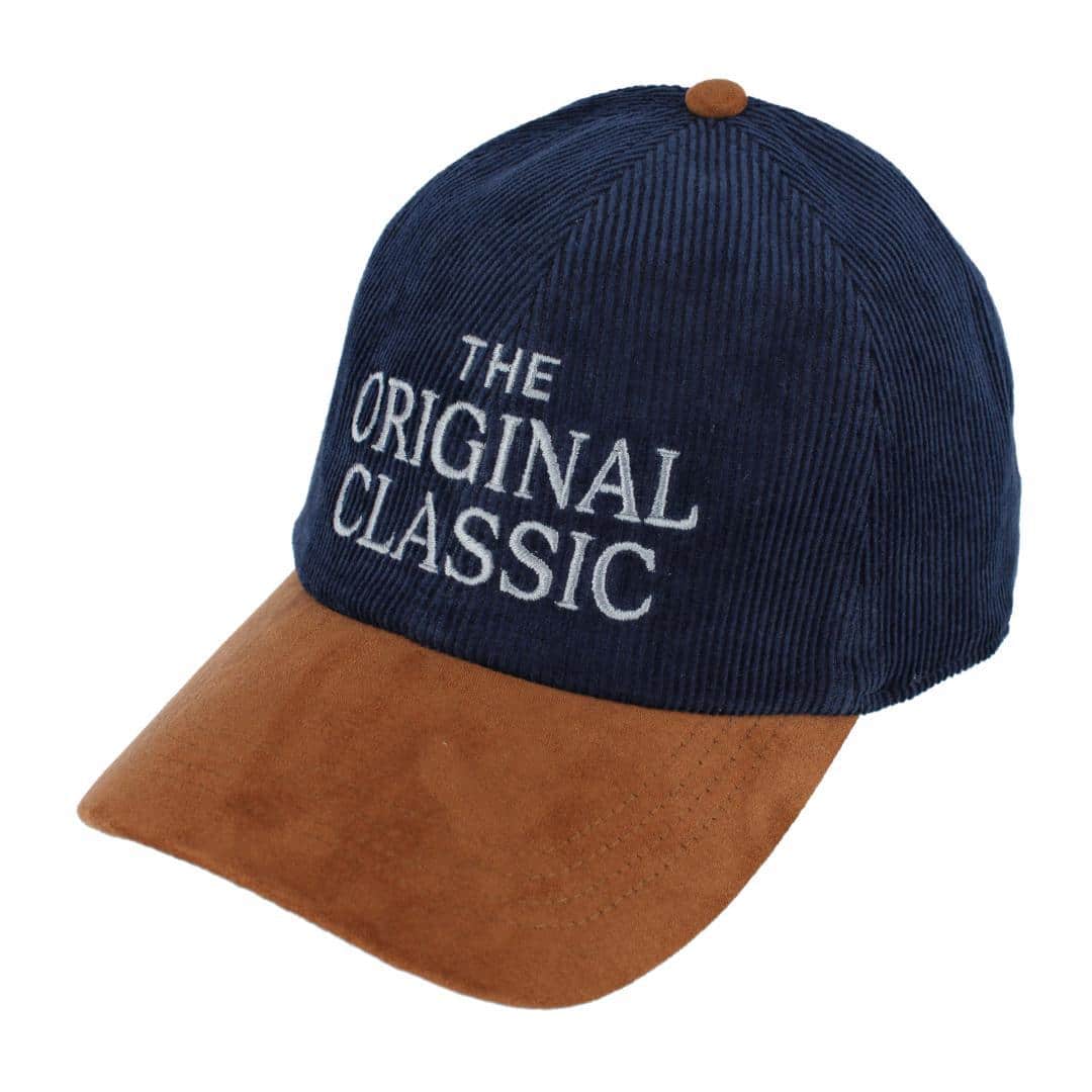 Trafalgar's The Original Classic 5 Panel Corduroy Baseball Hat with Faux Suede Brim - Image 4