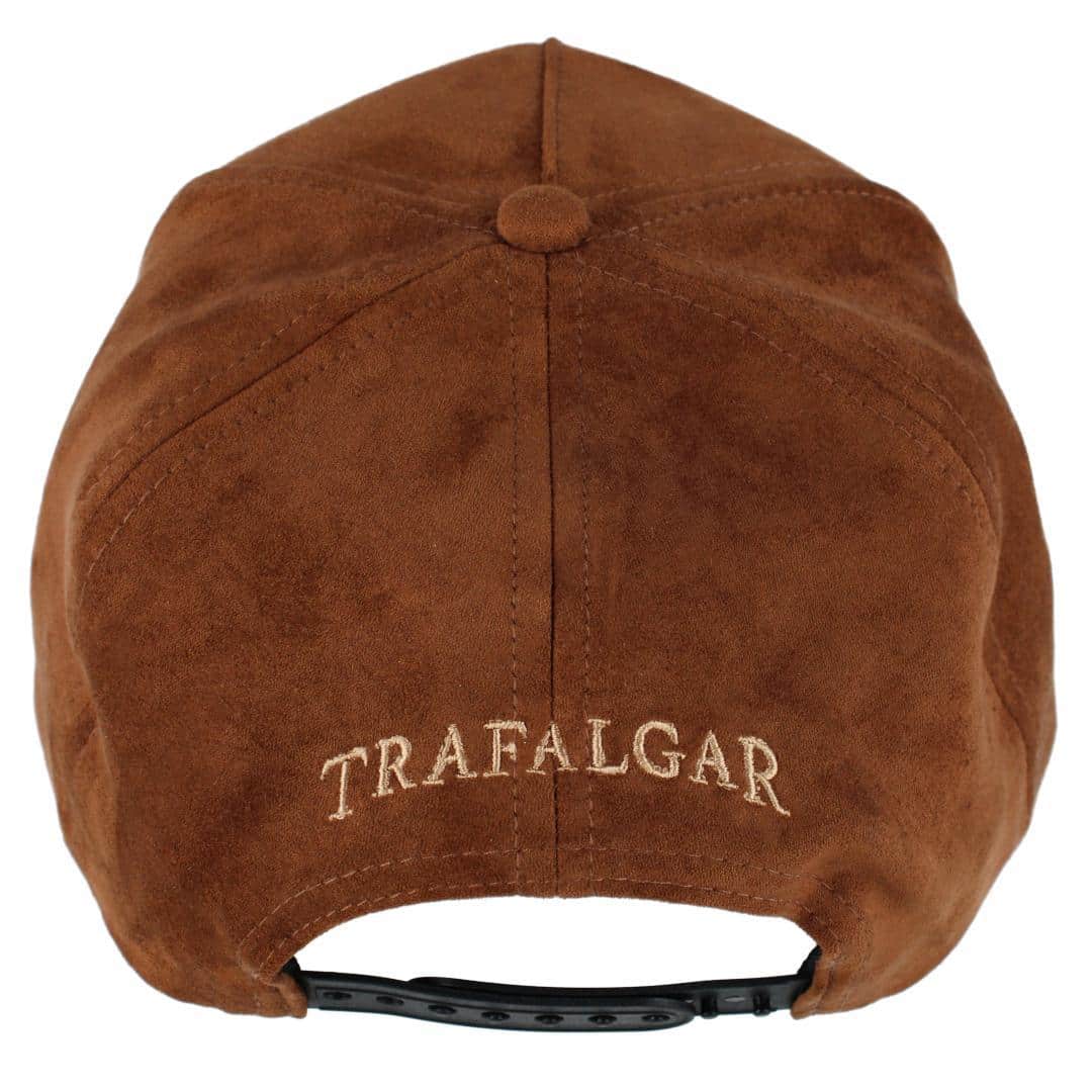 Traflagar's Faux Suede 5 Panel Cap with Braided Rope - Image 3