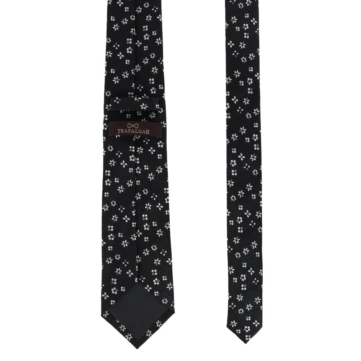 Tudor Daisy and Vine Silk Business Necktie - Image 4