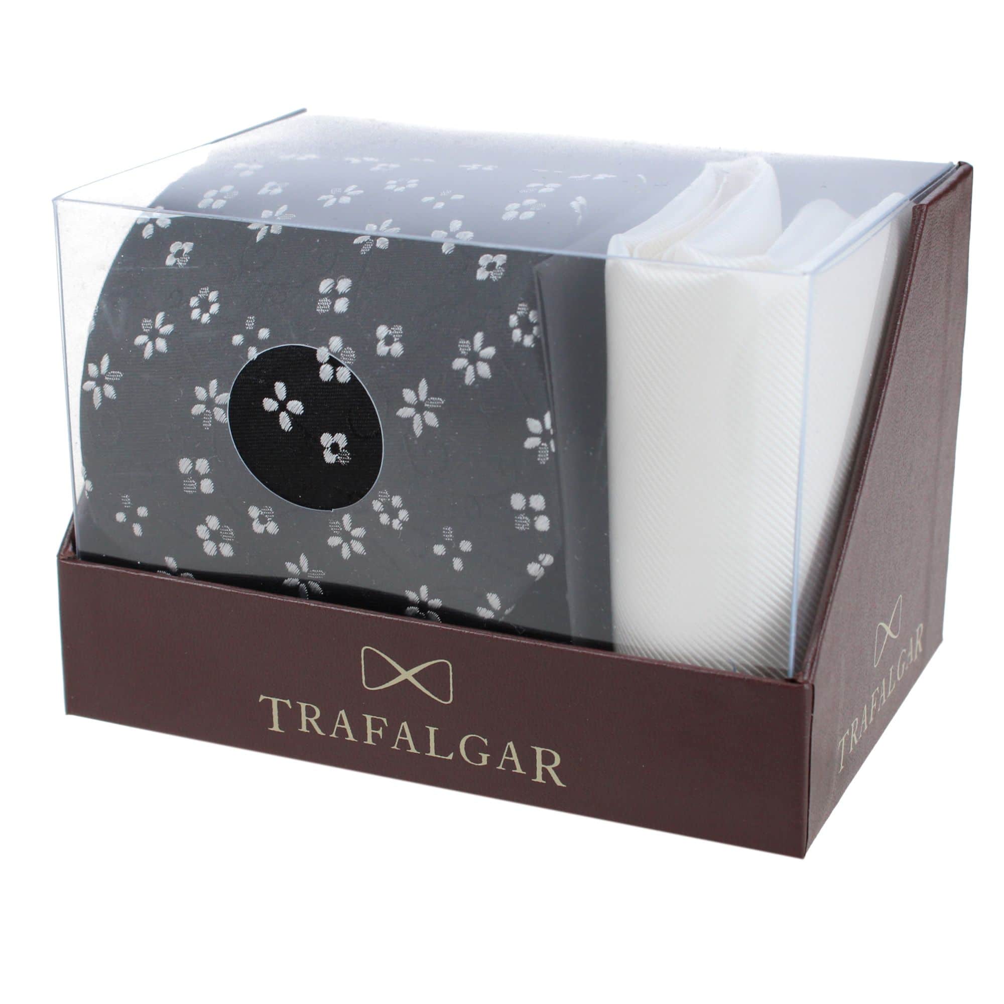 Tudor Daisy & Gatsby Silk Tie and Pocket Square Bundle - Image 7