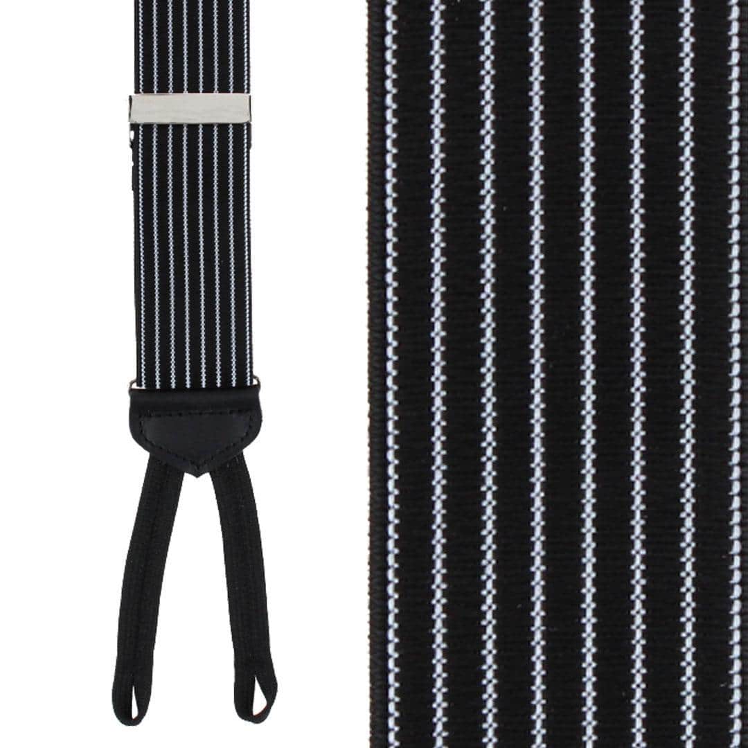 Voltaire Chalk Stripe Formal End Braces - Image 2