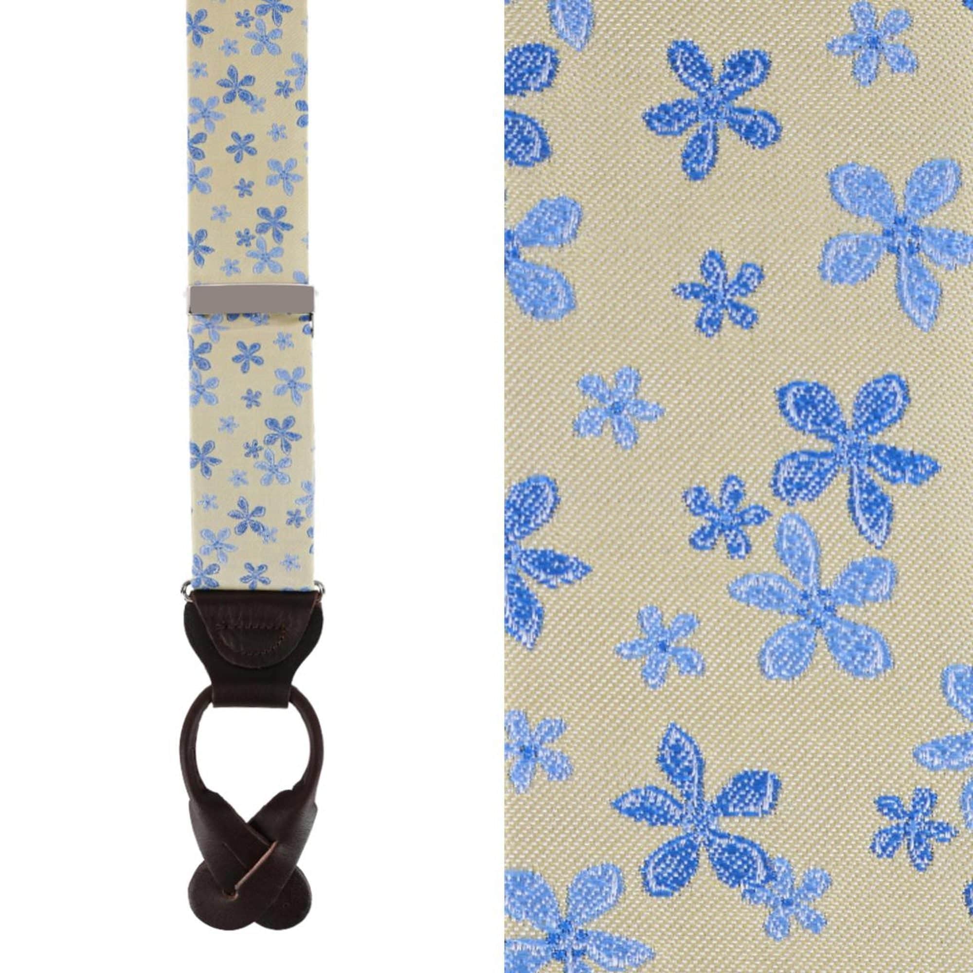 Weldon Floral Silk Braces and Bow Tie Bundle - Image 3