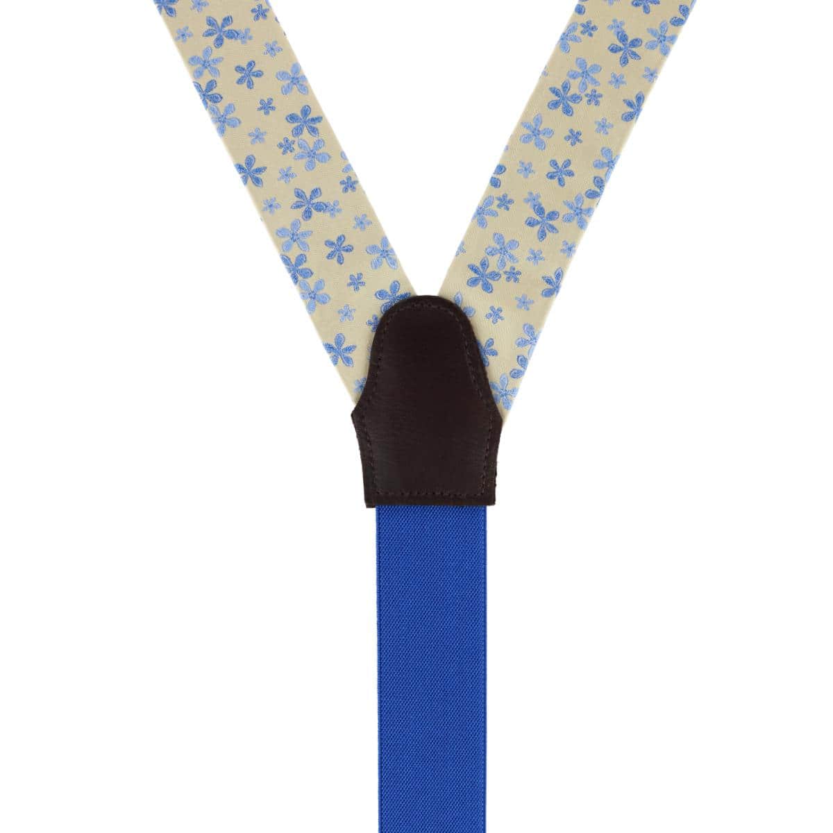 Weldon Floral Silk Button End Braces - Image 4