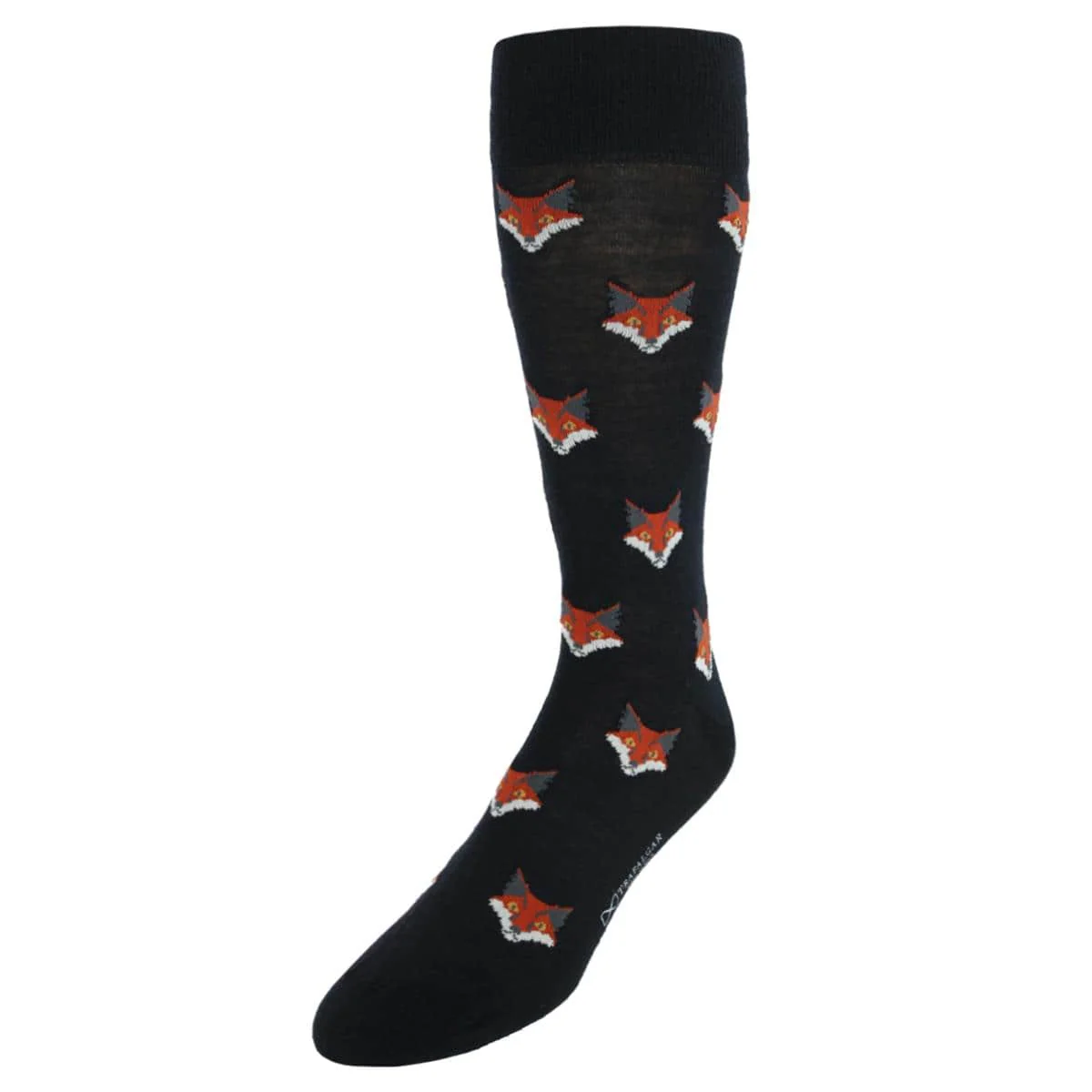 What Did The Fox Say Mid-Calf Mercerized Cotton Novelty Socks (1 Pair) - Image 2