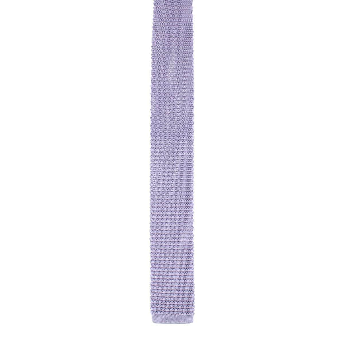 Zion Knit Silk Solid Colored Necktie - Image 10