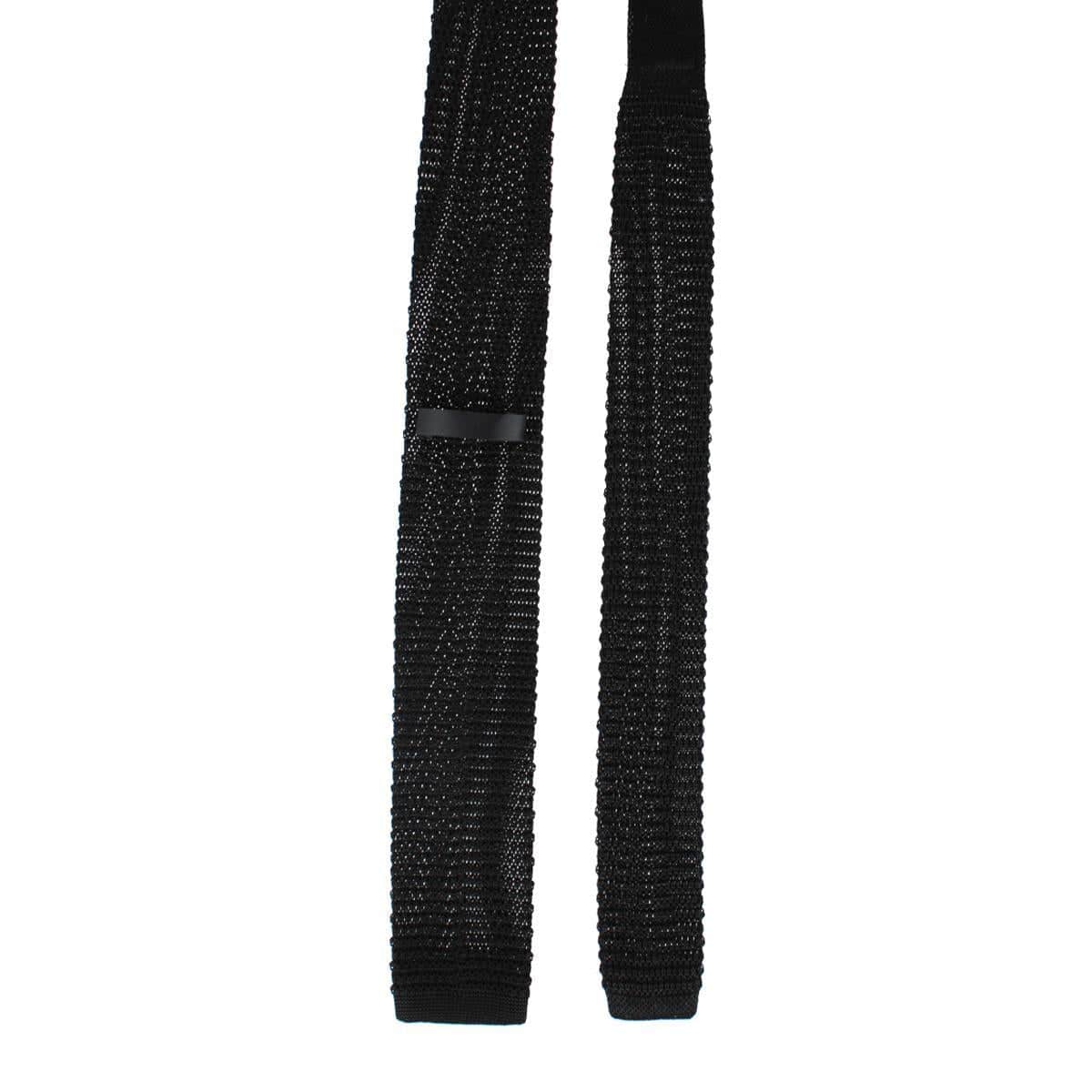 Zion Knit Silk Solid Colored Necktie - Image 12