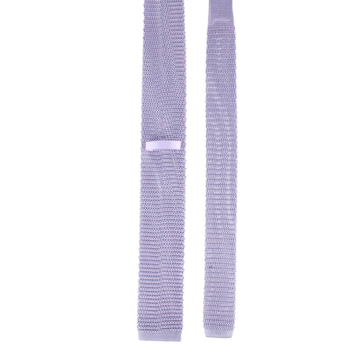 Zion Knit Silk Solid Colored Necktie - Image 15