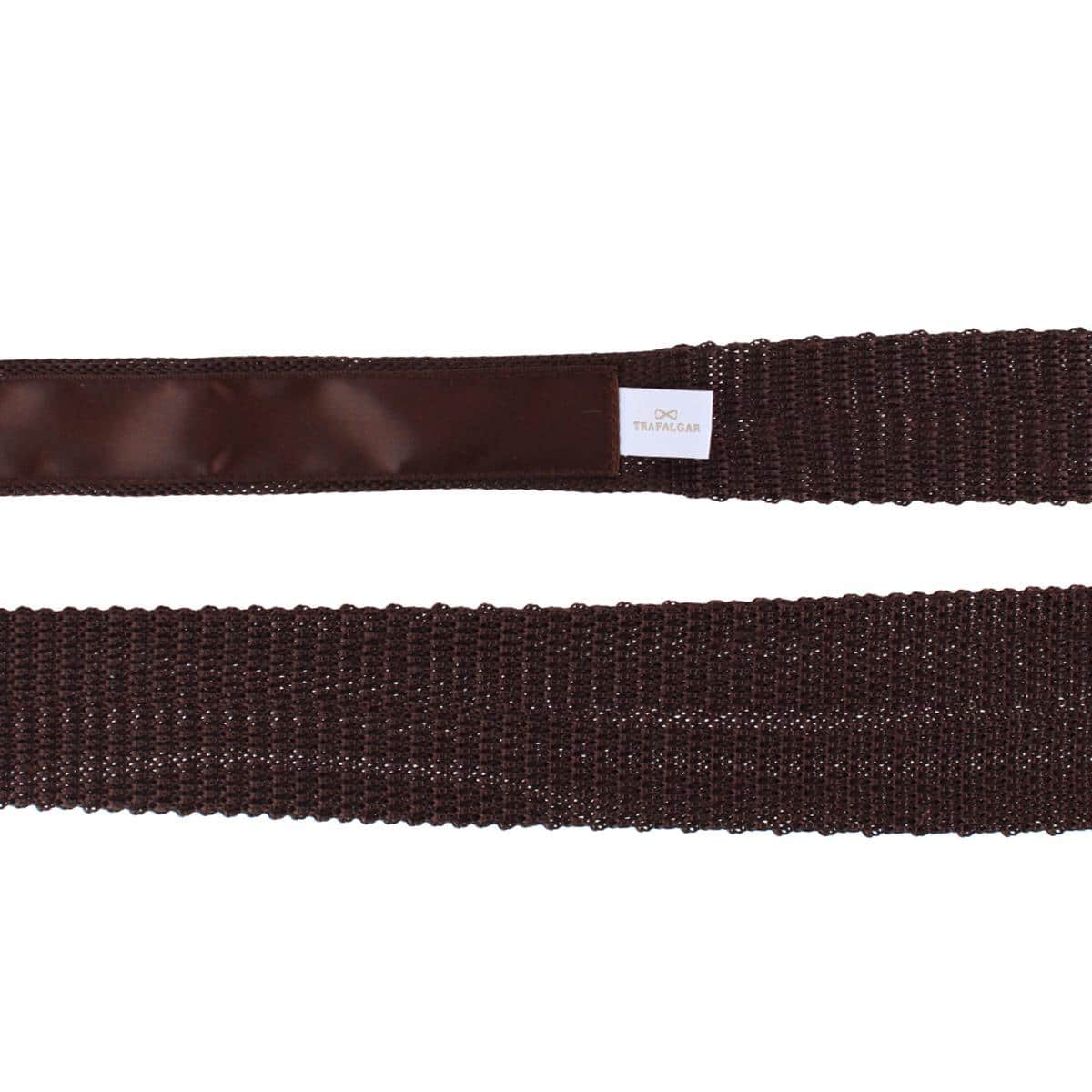 Zion Knit Silk Solid Colored Necktie - Image 18